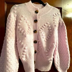 Who What Wear Target Lilac Cardigan Size Medium